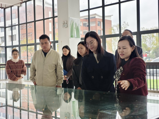 团寿县委员会莅临我校调研交流